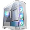 MSI MAG PANO M100L PZ, case per PC Micro-ATX, colore bianco - Compatibile con schede madri Micro-ATX, supporto per schede grafiche