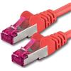 1aTTack.de: Cavo di rete CAT6a (10 Gb/s) S-FTP CAT 6a, rosso, 30 metri, 1 pezzo