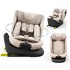 Kinderkraft Seggiolino auto Kinderkraft I-GROW 2 PRO, da 0 a 36 kg, conforme allo standard i-SIZE, altezza bambino da 40 a 150 cm, girevole a 360 gradi