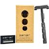 Parker Safety Razor Rasoio di sicurezza Parker modello 22R + 5 lame per rasoio