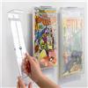CollectorMount Supporto per fumetti CollectorMount: scaffale, supporto da parete e sistema di montaggio invisibile per fumetti
