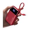 INIU Power bank INIU da 45W, ultra-compatto da 20000mAh con cavo USB-C integrato
