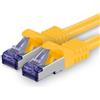1aTTack.de, cavo di rete Cat.7, 30 metri, giallo, 1 pezzo, cavo patch Cat.7 (SFTP/PIMF)