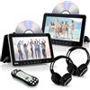 Pyle Lettore DVD Pyle per auto - 2 monitor da 10,5" (27 cm) per poggiatesta, ideali per i sedili posteriori - con connessione HDMI
