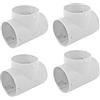 Truma T per tubi di aria calda grigio per TS 65 mm, ideale per roulotte e camper (4)