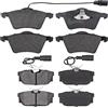 HOFFCAR KIT PASTIGLIE FRENO ANTERIORI E POSTERIORI compatibile con FORD KUGA I | PASTIGLIE FRENANTI AUTO OEM FDB1594,FDB1917 | SOSTITUZIONE DIRETTA | BASSA POLVERE | SILENZIOSO