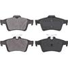 HOFFCAR KIT PASTIGLIE FRENO POSTERIORI compatibile con FORD TRANSIT CONNECT V408 CASSONE/LIMOUSINE SPAZIOSA | PASTIGLIE FRENANTI AUTO OEM 37477, | SOSTITUZIONE DIRETTA | BASSA POLVERE | SILENZIOSO