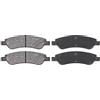 HOFFCAR KIT PASTIGLIE FRENO ANTERIORI compatibile con OPEL CROSSLAND X/CROSSLAND (P17,P2QO) | PASTIGLIE FRENANTI AUTO OEM P 61 066 ; P 61 103, | SOSTITUZIONE DIRETTA | BASSA POLVERE | SILENZIOSO