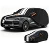Kayme Telo Copriauto da Esterno, Copertura per Auto Impermeabile Anti UV Vento Antipolvere con Salvietta. Compatibile con Cayenne, GLE, BMW X5, Audi Q7, Grand Cherokee Etc. (SUV da 485 a 510 cm)