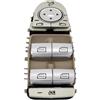 VBVKEPENDZ Pulsantiera Alzacristalli Per Mercedes Per B&enz Classe C E GLC C200 E260 E300 W205 W253 W213 2015-2021 Interruttore A Pulsante Alzacristallo Elettrico Principale(Beige)