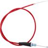 Qazaky, cavo acceleratore rosso, compatibile con Baja DR50 DR70 DR90 DR125 DR150 X250 Dirt Runner Bike Motorsports DR50-415 DR50415 DR 50 70 90 125 150 90 cm 31,4 cm