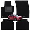 OFFICINE MILANO IL TUO STILE IN AUTO. Set 4 Tappetini in Moquette per Ford Kuga III dal 2020 in poi, Fondo Antiscivolo con Battitacco in PVC - Alta Qualità - Made in Italy - OFFICINE MILANO