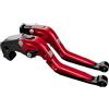 CGBWMB Leva Frizione Freno Per Suzuki AN UH Per Burgman 400/250/200/150/125 1998-2023 2024 Moto Leva Frizione Leva Freno Set maniglia pieghevole Leve Moto Frizione Leve Freno(Red A)