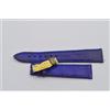 Corum Bracciale IN Pelle 17MM Per DS 14MM Vintage Nuovo Blu 17-14 K51 3