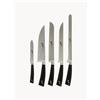 Berkel Set di 5 coltelli da chef Elegance - Nero, Argento
