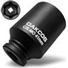 DAKCOS 1/2 Chiave Bussola 41mm a 6 Punte, Nero, Cr-Mo