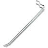 Merriway Bulk Hardware BH01887 Gancio a Occhiello per Pannello Forato, 200 mm, Bianco, Set di 10