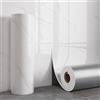 Haoppmof Pannelli da parete 3D autoadesivi, 40 cm x 300 cm, piastrelle adesive per bagno e cucina, effetto marmo, impermeabile, adatto per cucina, bagno, camera da letto, soggiorno (bianco avorio)