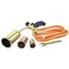 GrecoShop Saldatore/Bruciatore/Sverniciatore/Cannello per asfalto a gas con becchi di ricambio