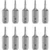 QUARKZMAN 10Pz H1.5 Punte Avvitatore Esagonale 1/4 Gambo Esagonale 25mm L | Inserti per Avvitatore Professionali Testa Esagonali Magnetica in Acciaio S2