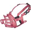 Baskerville Museruola per cani Baskerville ULTRA | Taglia 3, Rosa | Design Etico Brevettato, Cane può Respirare, Ansimare e Bere, Regolabile, Imbottita, Impedisce di Morsicare, Rovistare