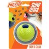 Nerf Giocattolo interattivo per cani, mangiatoia a forma di palla, 8,9 cm, per cani, blu/verde/trasparente