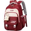 Makukke Zaino per la scuola per ragazze, grazioso zaino per bambini e adolescenti, 30 l, impermeabile, casual, con ciondolo carino