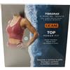 Guam Top Power Fit In Fibramar Rassodante E Tonificante Colore Rosso Rubino Taglia L/xl