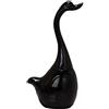 SPOUR Cigno Scopino De Toilette Scopino WC Porte De Brosse De Toilette E Forma di Supporto per Bagno,Nero