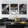 QPLGTU Set di poster islamici, dipinto su tela, arte araba, per soggiorno, camera da letto, decorazione murale, senza cornice, stile 54 x 60 x 3 cm
