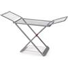 Dekohome Stendibiancheria pieghevole con ali, 20 metri di superficie di stesura, realizzato in resina resistente al sole e alle intemperie, 180 x 108 x 55 cm, grigio