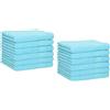 Betz 12 asciugamani per ospiti Palermo 100% cotone misure 30 x 50 cm colore turchese
