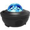 TRDEWR Proiettore stellato colorato Galaxy Luce notturna Bambino Bluetooth USB Lettore musicale Stella romantico Lampada Regalo Crea Un'Atmosfera