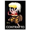 Posterlounge Contratto Poster | 30 x 40 cm di Leonetto Cappiello Nero Quadri Decorazione per pareti