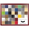 RahmenMax Skane - Cornice portafoto deluxe, 30 x 40 cm, colore bordeaux, 40 x 30 cm, in vetro sintetico trasparente, motivo: puzzle con diamanti