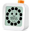 EooCoo Timer visivo per bambini, conto alla rovescia di 99 minuti, con allarme silenzioso
