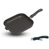 Gastrolux - Biotan Bistecchiera INDUZIONE 28x28cm manico removibile 17428A