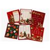 Home Tresor Strofinacci Cucina Natalizi con Calendario 2027 Set di Asciugamani Cucina Natale Canovacci Asciughini 50x70 cm, Fantasie Assortite Set 6 Pezzi