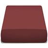 BIANCHERIAWEB Copriseduta per Divano Elasticizzato Antimacchia Genius in Tinta Unita Chaise Longue Bordeaux 1003