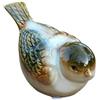 HXSCOO Delicati Amanti della Porcellana Uccelli in Miniatura Decorativi in Ceramica Uccellino Articolo Figurina Ornamento da Tavolo Artigianato Presenti Accessori (Color : Head Down, Size : M)