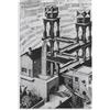 Generic MC Escher - Dipinti decorativi da parete su tela, decorazione moderna per la casa, poster, 50 x 75 cm