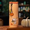 Starbucks Bicchiere Starbucks Snoopy Peanuts Flow Line 473 ml 16 oz New Pumpkin Korea