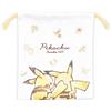 Pokemon Center Pokémon Pikachu numero 025 sacchetto con coulisse con tassello insieme ai dolci