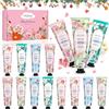 Trulloyoo Crema Mani Set, 15 Pezzi Crema Mani Riparatrice con Glicerina e Vitamina E, Riparatrice con Glicerina e Vitamina E, Pelle delle Mani Lenita, Regalo Donna Natale Compleanno, 450 ml