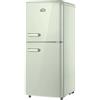 DCG Eltronic MF110CCDP Frigorifero Combinato A Libera Installazione, Autoscongelamento Defrost, Termostato Regolabile, Panna