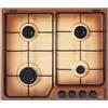 Delonghi De'Longhi Piano Cottura FFT 46 ASV Marrone Da incasso 60 cm Gas 4 Fornello(i)