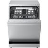 LG DF375HVS Lavastoviglie libera installazione, Classe A, 14 Coperti, Vapore, WI-FI, Grigia