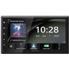 Kenwood DMX6523DABS Ricevitore multimediale per auto Nero Wi-Fi Bluetooth