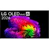 LG OLED evo AI 65'' Serie G6 OLED65G64LW, 4K, Hyper Radiant Color, Staffa a filo muro inclusa, G-Sync, SMART TV 2026