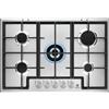 Electrolux EGS75362X Acciaio inossidabile Da incasso 75 cm Gas 5 Fornello(i)